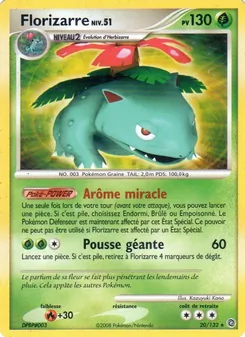Carte Florizarre de l'extension Merveilles Secrètes, numéro 20/132