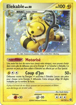 Carte Élekable de l'extension Merveilles Secrètes, numéro 25/132