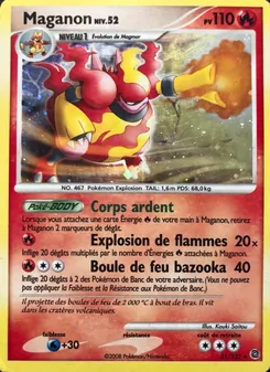 Carte Maganon de l'extension Merveilles Secrètes, numéro 31/132