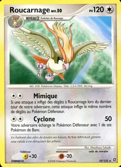 Carte Roucarnage de l'extension Merveilles Secrètes, numéro 35/132
