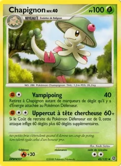 Carte Chapignon de l'extension Merveilles Secrètes, numéro 45/132