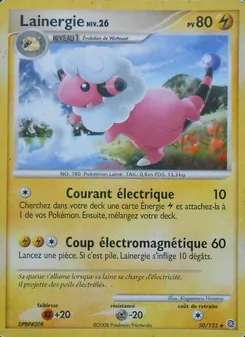 Carte Lainergie de l'extension Merveilles Secrètes, numéro 50/132