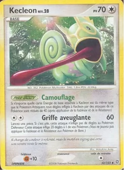 Carte Kecleon de l'extension Merveilles Secrètes, numéro 52/132