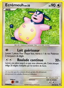 Carte Écrémeuh de l'extension Merveilles Secrètes, numéro 55/132