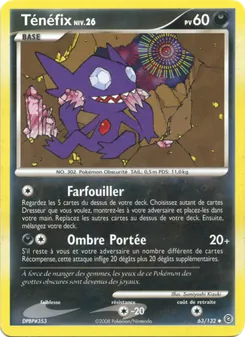 Carte Ténéfix de l'extension Merveilles Secrètes, numéro 63/132
