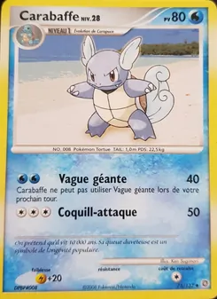 Carte Carabaffe de l'extension Merveilles Secrètes, numéro 75/132