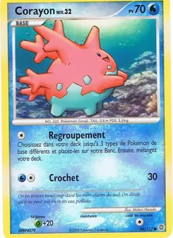Carte Corayon de l'extension Merveilles Secrètes, numéro 84/132