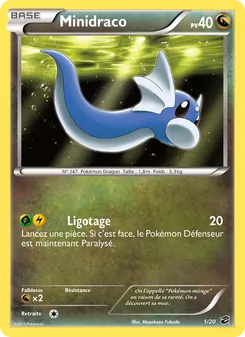 Carte Minidraco de l'extension Coffre des Dragons, numéro 1/20