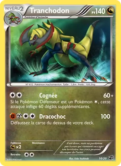 Carte Tranchodon de l'extension Coffre des Dragons, numéro 16/20