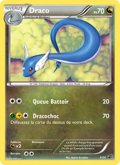 Carte Draco de l'extension Coffre des Dragons, numéro 3/20
