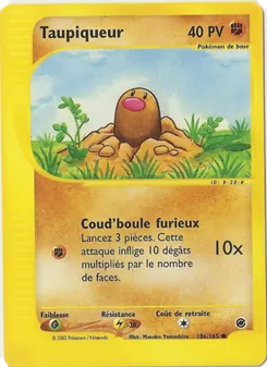 Carte Taupiqueur de l'extension Expedition, numéro 106/165