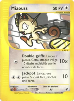 Carte Miaouss de l'extension Expedition, numéro 121/165