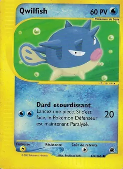 Carte Qwilfish de l'extension Expedition, numéro 127/165