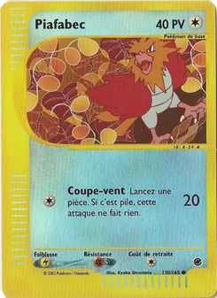 Carte Piafabec de l'extension Expedition, numéro 130/165