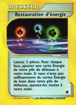 Carte Restauration d'énergie de l'extension Expedition, numéro 141/165