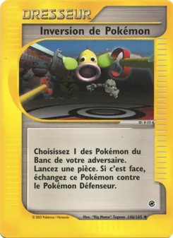 Carte Inversion de Pokémon de l'extension Expedition, numéro 146/165