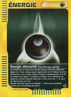 Carte Énergie obscurité de l'extension Expedition, numéro 158/165