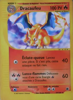 Carte Dracaufeu de l'extension Expedition, numéro 39/165