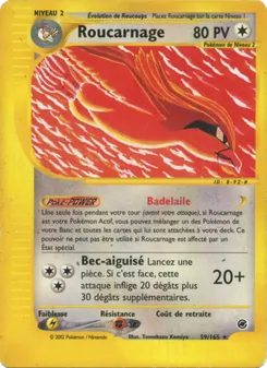Carte Roucarnage de l'extension Expedition, numéro 59/165