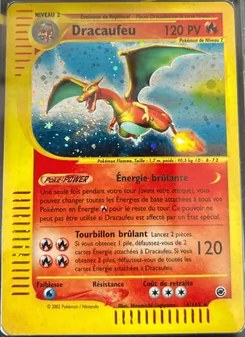 Carte Dracaufeu de l'extension Expedition, numéro 6/165