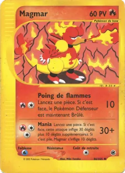 Carte Magmar de l'extension Expedition, numéro 86/165