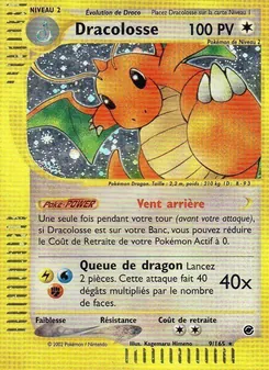 Carte Dracolosse de l'extension Expedition, numéro 9/165