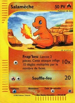 Carte Salamèche de l'extension Expedition, numéro 97/165