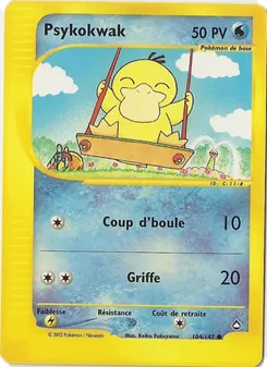 Carte Psykokwak de l'extension Aquapolis, numéro 104/147