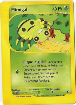 Carte Mimigal de l'extension Aquapolis, numéro 111/147