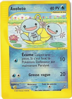 Carte Axoloto de l'extension Aquapolis, numéro 117/147