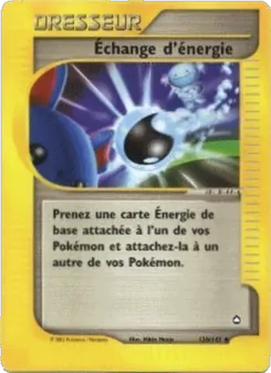 Carte Échange d'énergie de l'extension Aquapolis, numéro 120/147