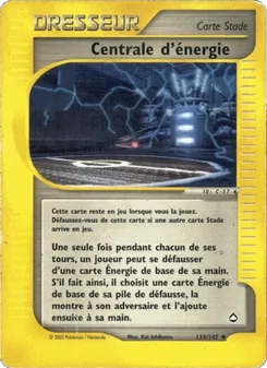 Carte Centrale d'énergie de l'extension Aquapolis, numéro 139/147