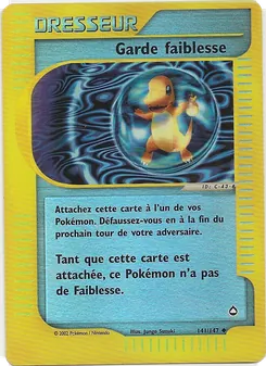 Carte Garde faiblesse de l'extension Aquapolis, numéro 141/147