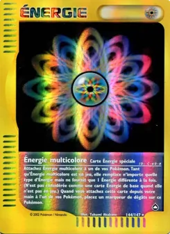 Carte Énergie multicolore de l'extension Aquapolis, numéro 144/147