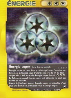 Carte Énergie super de l'extension Aquapolis, numéro 145/147