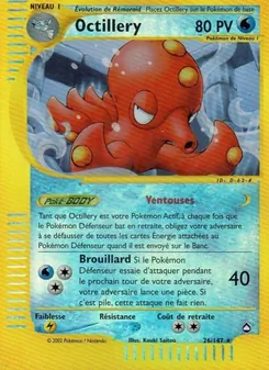 Carte Octillery de l'extension Aquapolis, numéro 26/147