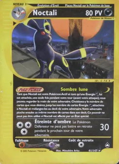 Carte Noctali de l'extension Aquapolis, numéro 41/147