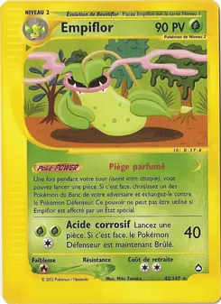 Carte Empiflor de l'extension Aquapolis, numéro 42/147