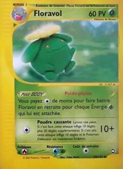 Carte Floravol de l'extension Aquapolis, numéro 60/147
