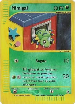 Carte Mimigal de l'extension Aquapolis, numéro 62/147