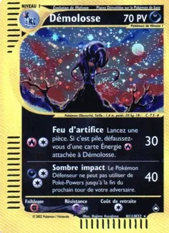Carte Démolosse de l'extension Aquapolis, numéro H11/147