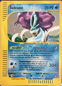 Carte Suicune de l'extension Aquapolis, numéro H25/147
