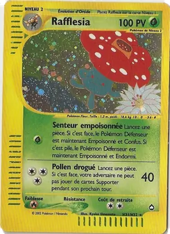 Carte Rafflesia de l'extension Aquapolis, numéro H31/147