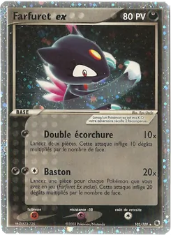 Carte Farfuret ex de l'extension EX Rubis & Saphir, numéro 103/109
