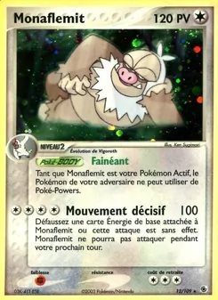 Carte Monaflèmit de l'extension EX Rubis & Saphir, numéro 12/109