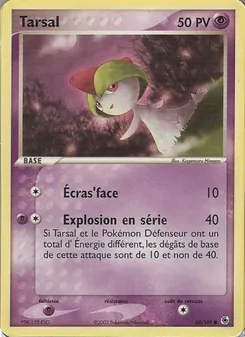 Carte Tarsal de l'extension EX Rubis & Saphir, numéro 68/109