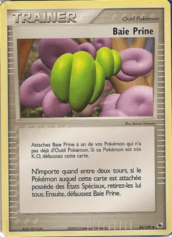 Carte Baie Prine de l'extension EX Rubis & Saphir, numéro 84/109