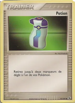 Carte Potion de l'extension EX Rubis & Saphir, numéro 91/109