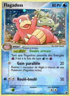 Carte Flagadoss de l'extension EX Forces Cachées, numéro 13/115