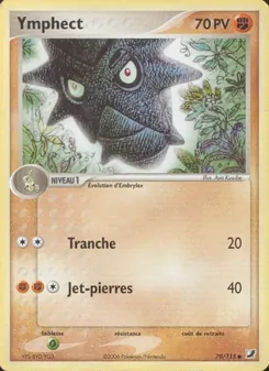Carte Ymphect de l'extension EX Forces Cachées, numéro 70/115